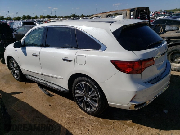 2020 Acura MDX Sport Hybrid w/Technology Pkg with VIN 5J8YD7H59LL001135, listed as a Copart auction lot 70779083 with 48,347 mi miles and Salvage Title. Bid and sale history available at carsss.com. Image 2.