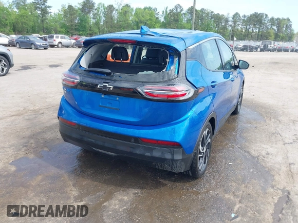 2023 Chevrolet Bolt EV 2LT z VIN 1G1FX6S05P4128607, wystawiony jako IAAI lot #42081752 z przebiegiem 22 551 mil mil oraz . Historia ofert i sprzedaży dostępna na DreamBid. Obrazek 4.