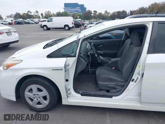2010 Toyota Prius Four with VIN JTDKN3DUXA1291725, listed as a IAAI auction lot 42161926 with 180,755 mi miles and . Bid and sale history available at DreamBid. Image 6.