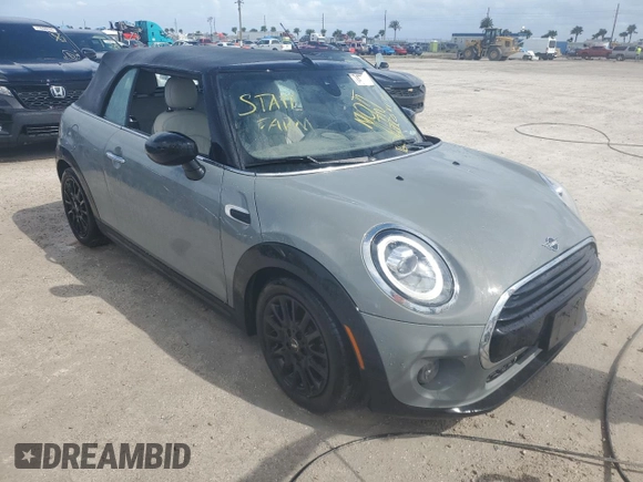 2020 MINI Convertible Cooper с VIN WMWWJ3C08L3L55115, выставлен на аукционе Copart как лот 74778224 с пробегом Не указан миль и На запчасти • Non repairable. История ставок и продаж доступна на DreamBid. Изображение 4.