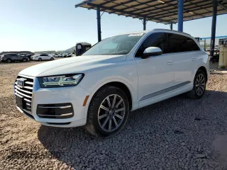 2017 Audi Q7 Premium Plus z VIN WA1LAAF72HD021175, wystawiony jako Copart lot #57297015 z przebiegiem 108 579 mil mil oraz Tytuł czysty. Historia ofert i sprzedaży dostępna na DreamBid. Obrazek 1.