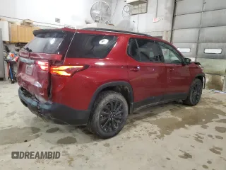 2022 Chevrolet Traverse RS with VIN 1GNEVJKW3NJ132404, listed as a Copart auction lot 87864525 with 69,058 mi miles and Salvage title. Bid and sale history available at DreamBid. Image 3.