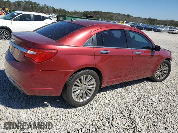 2011 Chrysler 200 Limited with VIN 1C3BC2FB3BN594937, listed as a Copart auction lot 48230555 with 158,382 mi miles and Salvage Title. Bid and sale history available at carsss.com. Image 3.