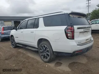 2022 Chevrolet Suburban RST with VIN 1GNSKEKD0NR227148, listed as a Copart auction lot 73282254 with 48,160 mi miles and Salvage Title. Bid and sale history available at carsss.com. Image 2.