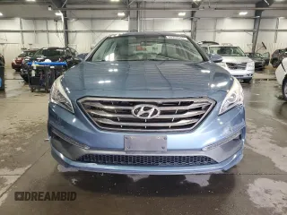2015 Hyundai Sonata Sport with VIN 5NPE34AF7FH047528, listed as a Copart auction lot 54252645 with 58,703 mi miles and Salvage title. Bid and sale history available at DreamBid. Image 5.