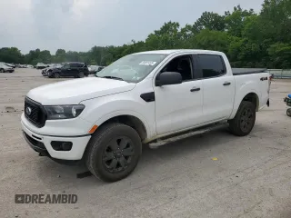 2020 Ford Ranger XL with VIN 1FTER4FH3LLA57621, listed as a Copart auction lot 60881405 with 105,755 mi miles and Salvage title. Bid and sale history available at DreamBid. Image 1.