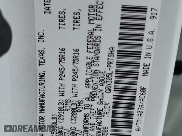2017 Toyota Tacoma SR5 z VIN 5TFCZ5AN2HX113588, wystawiony jako Copart lot #57992705 z przebiegiem 55 333 mil mil oraz Nie do naprawy • Non repairable. Historia ofert i sprzedaży dostępna na DreamBid. Obrazek 13.