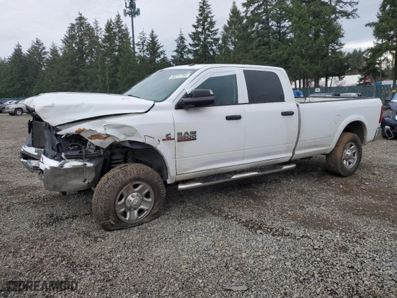 2016 Ram 2500 Tradesman with VIN 3C6UR5HL9GG186332, listed as a Copart auction lot 82211754 with 132,872 mi miles and Salvage Title. Bid and sale history available at carsss.com. Image 1.
