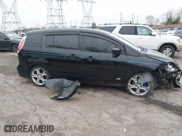 2010 Mazda 5 Sport with VIN JM1CR2WL8A0370971, listed as a IAAI auction lot 41950892 with 161,401 mi miles. Bid and sale history available at carsss.com. Image 14.