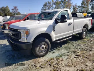 2020 Ford F-250 XL z VIN 1FTBF2B6XLEE98980, wystawiony jako Copart lot #76969654 z przebiegiem 46 186 mil mil oraz Szkoda całkowita • Salvage title. Historia ofert i sprzedaży dostępna na DreamBid. Obrazek 1.