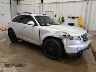 2006 Infiniti FX z VIN JNRAS08W46X207434, wystawiony jako Copart lot #53947205 z przebiegiem 147 636 mil mil oraz Nie do naprawy. Historia ofert i sprzedaży dostępna na DreamBid. Obrazek 4.