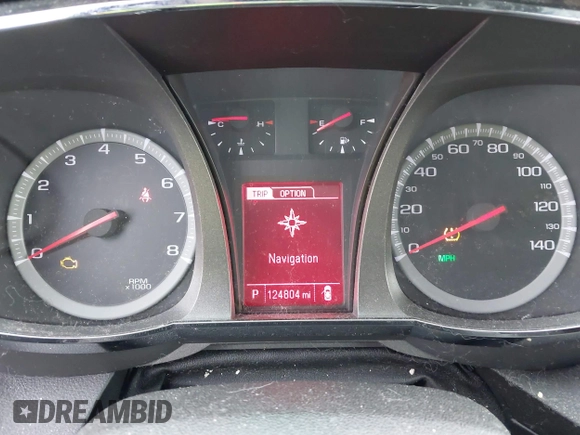 2014 GMC Terrain SLE with VIN 2GKFLVEK2E6277552, listed as a IAAI auction lot 42136511 with 124,804 mi miles. Bid and sale history available at carsss.com. Image 7.