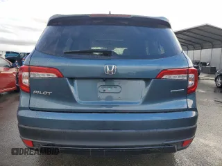 2021 Honda Pilot Special Edition with VIN 5FNYF5H22MB012811, listed as a Copart auction lot 44453855 with 25,782 mi miles and Salvage Title. Bid and sale history available at DreamBid. Image 6.