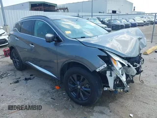 2017 Nissan Murano SL z VIN 5N1AZ2MG4HN184768, wystawiony jako IAAI lot #42397477 z przebiegiem 58 301 mil mil oraz . Historia ofert i sprzedaży dostępna na DreamBid. Obrazek 1.