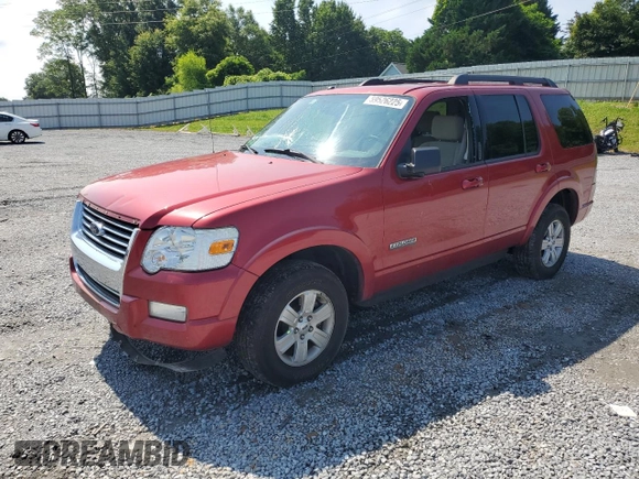 2008 Ford Explorer XLT z VIN 1FMEU73E68UB18368, wystawiony jako Copart lot #59526225 z przebiegiem 118 319 mil mil oraz Szkoda całkowita • Salvage title. Historia ofert i sprzedaży dostępna na DreamBid. Obrazek 1.