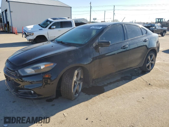 2015 Dodge Dart GT with VIN 1C3CDFEB4FD421675, listed as a Copart auction lot 47302035 with 111,212 mi miles and Salvage Title. Bid and sale history available at DreamBid. Image 1.