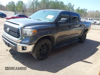 2018 Toyota Tundra 2WD SR5 with VIN 5TFEY5F19JX229779, listed as a IAAI auction lot 41718984 with 272,351 mi miles. Bid and sale history available at carsss.com. Image 2.