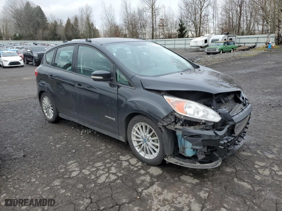 2013 Ford C-Max Hybrid SE with VIN 1FADP5AU0DL502240, listed as a Copart auction lot 45480735 with 76,155 mi miles and Salvage Title. Bid and sale history available at carsss.com. Image 4.