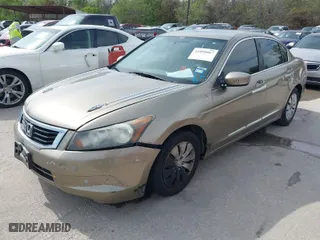 2010 Honda Accord Sdn LX with VIN 1HGCP2F38AA082207, listed as a IAAI auction lot 41898067 with 1 mi miles. Bid and sale history available at carsss.com. Image 2.
