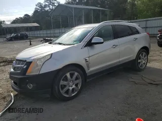 2012 Cadillac SRX Premium Collection with VIN 3GYFNCE39CS511424, listed as a Copart auction lot 51380045 with 159,033 mi miles and Salvage Title. Bid and sale history available at carsss.com. Image 1.