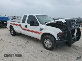 2008 Ford F-250 XL with VIN 1FTSX20518EA44812, listed as a Copart auction lot 49331275 with 102,304 mi miles and Salvage title. Bid and sale history available at DreamBid. Image 4.