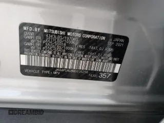 2021 Mitsubishi Outlander ES z VIN JA4APUAU8MU035256, wystawiony jako Copart lot #78370014 z przebiegiem Nie podano mil oraz Szkoda całkowita • Salvage title. Historia ofert i sprzedaży dostępna na DreamBid. Obrazek 13.