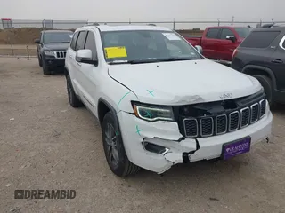 2017 Jeep Grand Cherokee Limited with VIN 1C4RJEBG7HC696166, listed as a IAAI auction lot 41712752 with 88,162 mi miles. Bid and sale history available at carsss.com. Image 1.