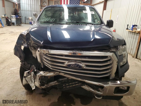 2016 Ford F-150 XLT with VIN 1FTEW1EF9GFA84060, listed as a Copart auction lot 52157755 with 163,177 mi miles and Salvage Title. Bid and sale history available at carsss.com. Image 5.
