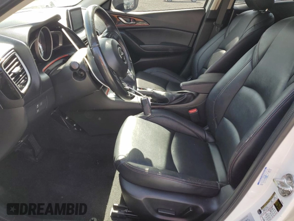 2016 Mazda Mazda3 i Grand Touring with VIN JM1BM1X71G1299721, listed as a Copart auction lot 50304155 with 83,087 mi miles and Salvage Title. Bid and sale history available at carsss.com. Image 7.