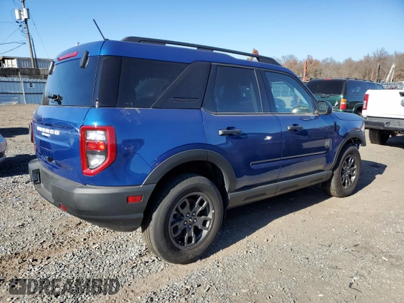 2024 Ford Bronco Sport Big Bend z VIN 3FMCR9B66RRE19987, wystawiony jako Copart lot #80150994 z przebiegiem 7 669 mil mil oraz Czysty tytuł • Clean title. Historia ofert i sprzedaży dostępna na DreamBid. Obrazek 3.