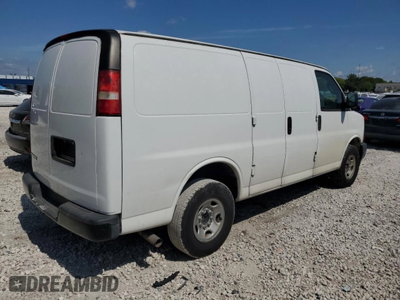 2017 Chevrolet Express Cargo with VIN 1GCWGAFFXH1186627, listed as a Copart auction lot 58189355 with 58,694 mi miles and Clean title. Bid and sale history available at DreamBid. Image 3.