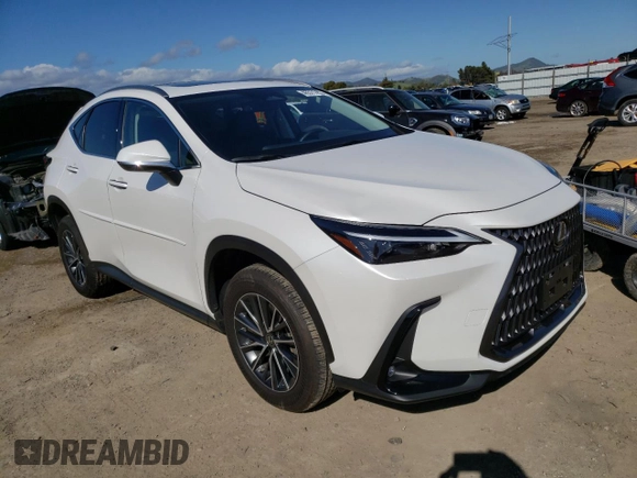 2022 Lexus NX with VIN JTJAKCEZ1N5002192, listed as a Copart auction lot 46571283 with 4,933 mi miles. Bid and sale history available at carsss.com. Image 4.
