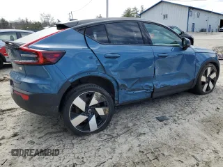 2022 Volvo C40 Recharge Pure Electric Ultimate with VIN YV4ED3GB0N2004416, listed as a Copart auction lot 49156394 with 50,873 mi miles and Salvage Title. Bid and sale history available at carsss.com. Image 3.