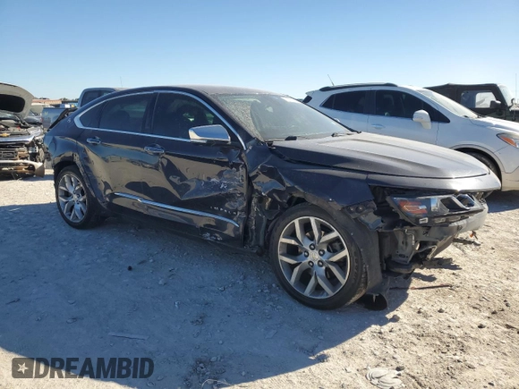 2018 Chevrolet Impala Premier with VIN 2G1125S35J9178263, listed as a Copart auction lot 81428444 with 181,162 mi miles and Salvage Title. Bid and sale history available at DreamBid. Image 4.