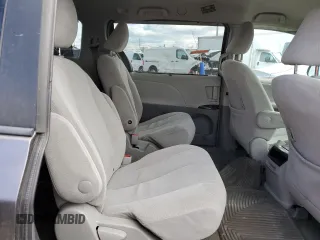2014 Toyota Sienna LE with VIN 5TDJK3DCXES078004, listed as a Copart auction lot 48161085 with 220,254 mi miles and Clean Title. Bid and sale history available at DreamBid. Image 11.