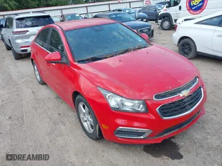 2016 Chevrolet Cruze Limited LT with VIN 1G1PE5SB0G7151717, listed as a IAAI auction lot 42103836 with 136,057 mi miles. Bid and sale history available at carsss.com. Image 1.