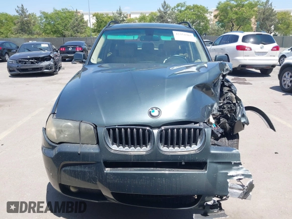 2006 BMW X3 3.0i with VIN WBXPA93486WG87612, listed as a IAAI auction lot 42354365 with 130,030 mi miles and . Bid and sale history available at DreamBid. Image 12.