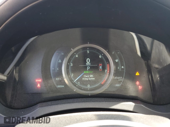 2015 Lexus IS 250 with VIN JTHBF1D20F5079740, listed as a Copart auction lot 58092525 with 145,307 mi miles and Salvage title. Bid and sale history available at DreamBid. Image 9.