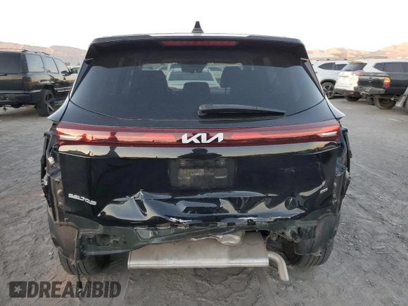 2024 Kia Seltos LX with VIN KNDEPCAA0R7504501, listed as a Copart auction lot 80793424 with 17,612 mi miles and Salvage Title. Bid and sale history available at carsss.com. Image 6.