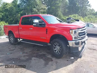 2021 Ford F-250 XL with VIN 1FT7W2BTXMEC24823, listed as a IAAI auction lot 42395257 with Not provided miles and . Bid and sale history available at DreamBid. Image 1.