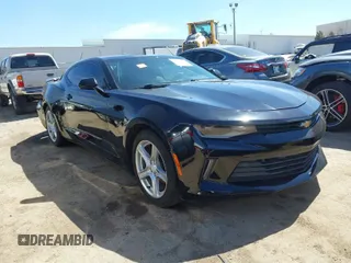 2016 Chevrolet Camaro 1LT with VIN 1G1FB1RS0G0133231, listed as a IAAI auction lot 41810599 with 99,036 mi miles. Bid and sale history available at carsss.com. Image 1.