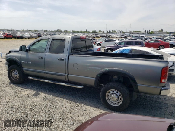 2005 Dodge 2500 SLT with VIN 3D7KS28C35G758372, listed as a Copart auction lot 54335225 with 132,768 mi miles and Salvage title. Bid and sale history available at DreamBid. Image 2.