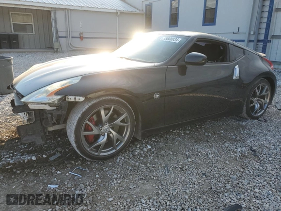 2015 Nissan 370Z with VIN JN1AZ4EH1FM444427, listed as a Copart auction lot 75688034 with 60,202 mi miles and Clean Title. Bid and sale history available at carsss.com. Image 1.