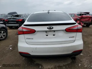 2016 Kia Forte EX with VIN KNAFX4A88G5530700, listed as a Copart auction lot 53818585 with 122,185 mi miles and Clean Title. Bid and sale history available at carsss.com. Image 6.