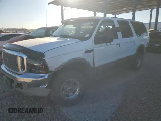 2000 Ford Excursion Limited с VIN 1FMSU43F5YEC51675, выставлен на аукционе Copart как лот 87761975 с пробегом 297 491 миль миль и Списание • Salvage title. История ставок и продаж доступна на DreamBid. Изображение 1.