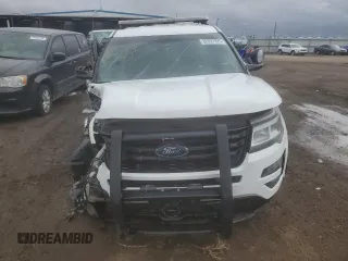 2018 Ford Police Interceptor Utility с VIN 1FM5K8AR6JGA92022, выставлен на аукционе Copart как лот 52027925 с пробегом 63 493 миль миль и Списание • Salvage title. История ставок и продаж доступна на DreamBid. Изображение 5.