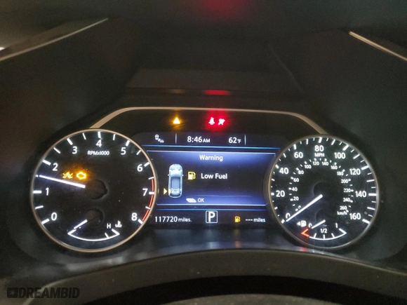 2015 Nissan Murano SV with VIN 5N1AZ2MH6FN242904, listed as a Copart auction lot 49175255 with 117,720 mi miles and Salvage Title. Bid and sale history available at carsss.com. Image 9.
