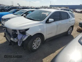 2018 Chevrolet Equinox LT with VIN 3GNAXJEV5JS550497, listed as a Copart auction lot 49391735 with 38,207 mi miles and Clean Title. Bid and sale history available at carsss.com. Image 1.
