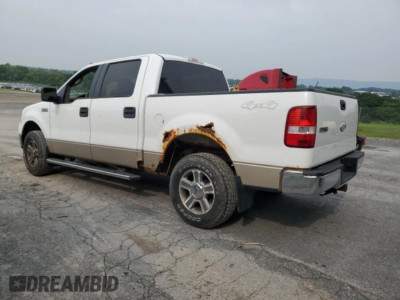 2007 Ford F-150 XLT with VIN 1FTPW14507FB68995, listed as a Copart auction lot 60564275 with 123,978 mi miles and Clean title. Bid and sale history available at DreamBid. Image 2.