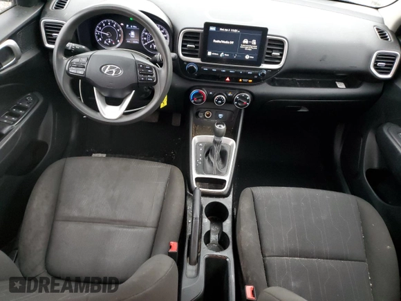 2021 Hyundai Venue SE with VIN KMHRB8A37MU129792, listed as a Copart auction lot 51271125 with 56,230 mi miles and Salvage Title. Bid and sale history available at DreamBid. Image 8.